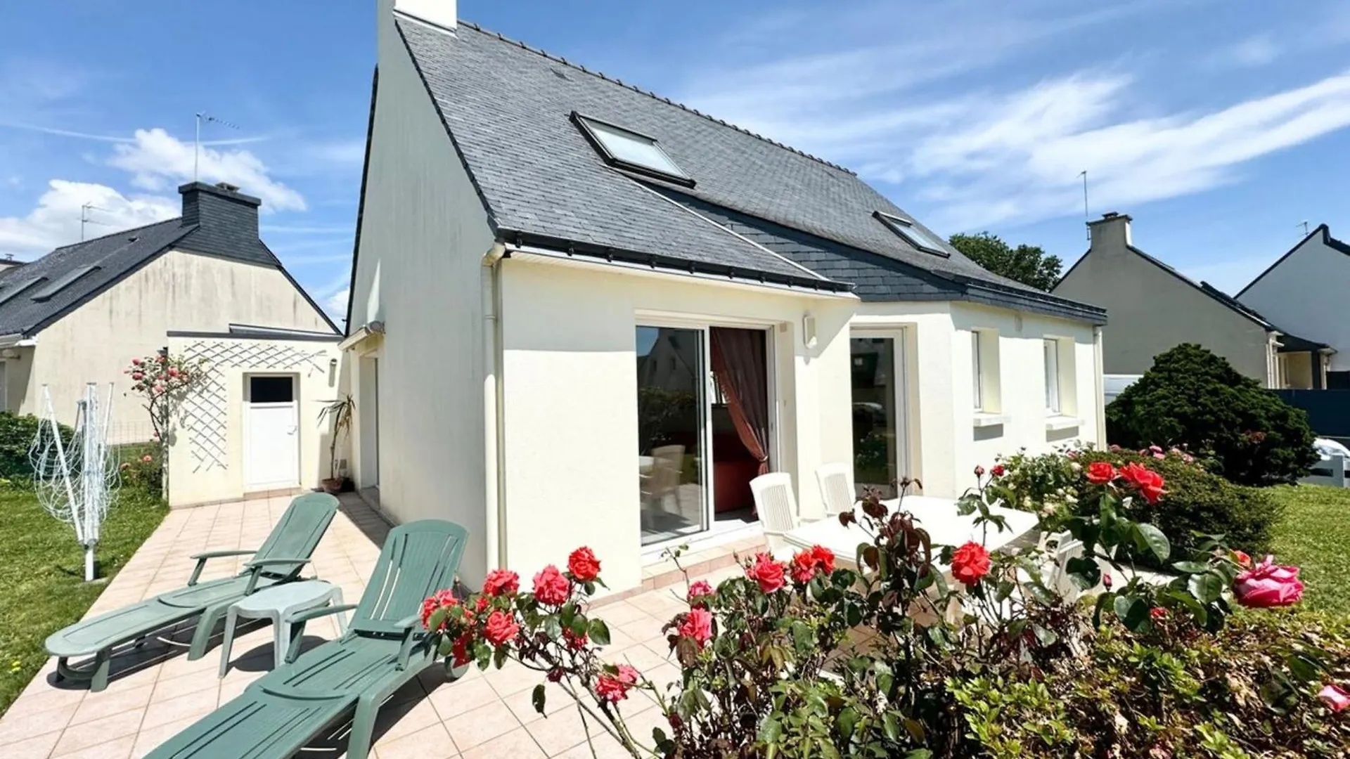 פלואמור Charmante Maison De Vacances Entre Bourg Et Plages בית נופש